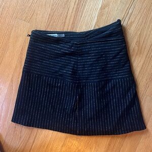 Alice + olivia striped mini skirt, size 2